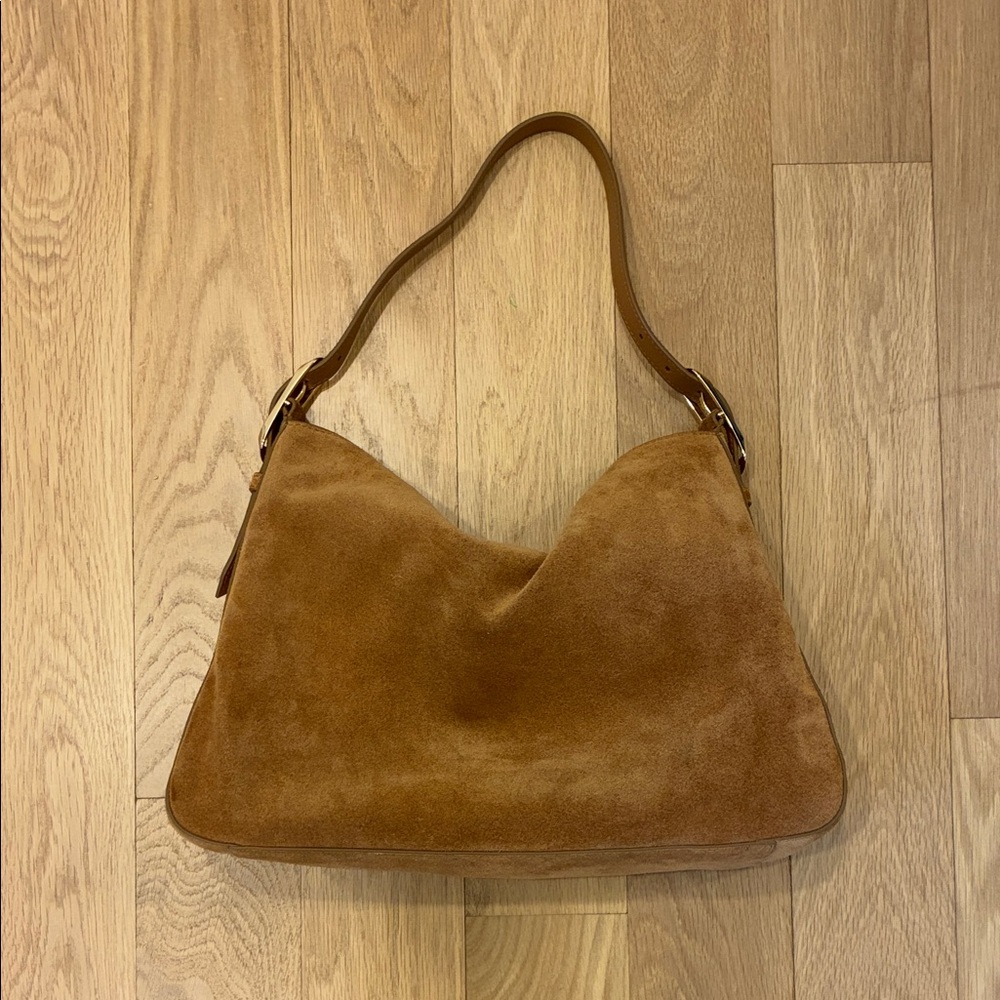 J Crew Berkeley Suede Shoulder Bag